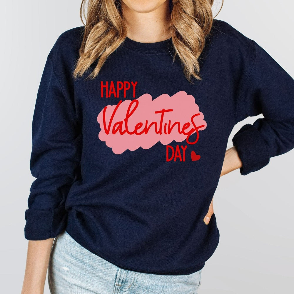 Valentines Day Shirt for Women, Teacher Valentine's Day Sweatshirt, Matching Couple Shirt, Cute Valentines Sweater, Wedding Gift Her 