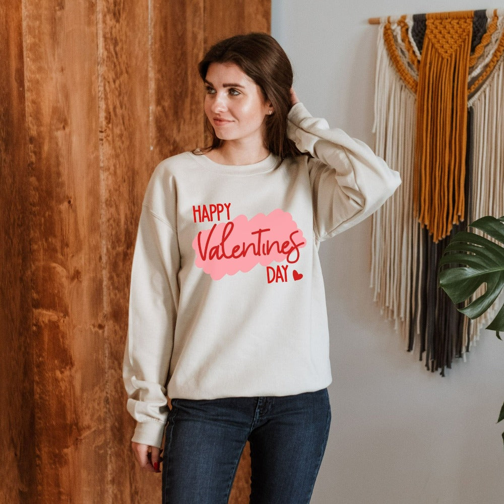 Valentines Day Shirt for Women, Teacher Valentine's Day Sweatshirt, Matching Couple Shirt, Cute Valentines Sweater, Wedding Gift Her 