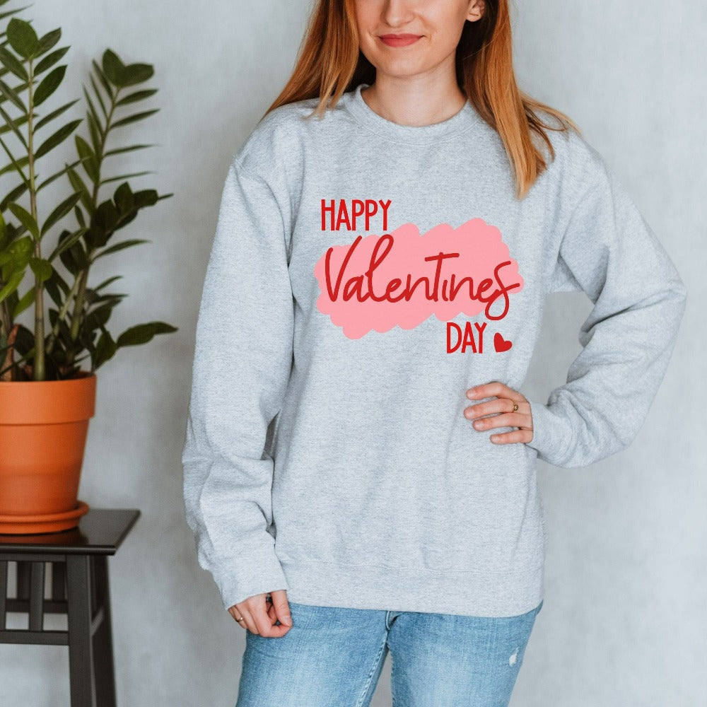 Valentines Day Shirt for Women, Teacher Valentine's Day Sweatshirt, Matching Couple Shirt, Cute Valentines Sweater, Wedding Gift Her 