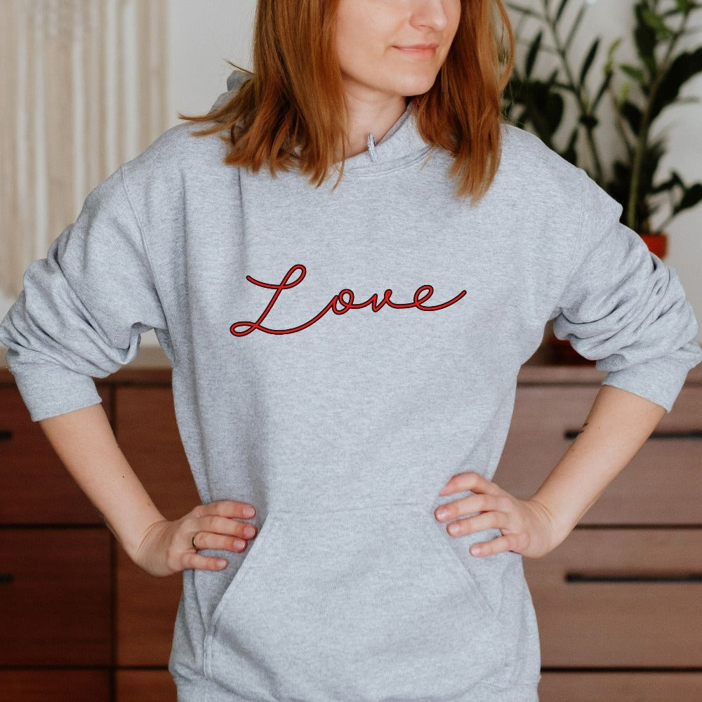 Valentines Day Sweatshirt, Valentine's VDay Gift Ideas, Anniversary Gift for Spouse Wife Girlfriend, Couple Matching Sweater 