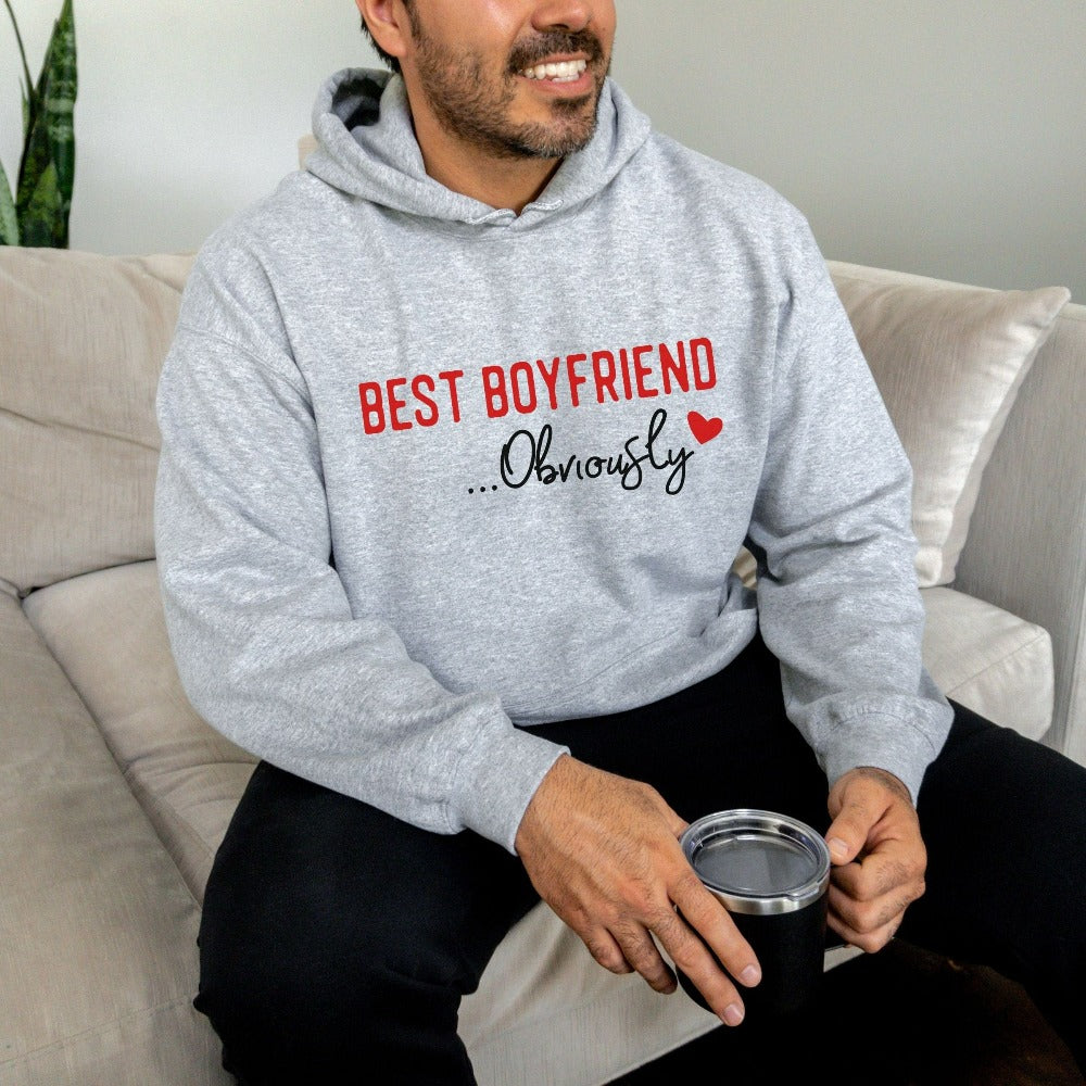 Valentines Sweatshirt for Women, Unisex Boyfriend Shirts, Girlfriend Gift Ideas, Valentine's Day Gift, Best Boyfriend Gift, Funny BF Top