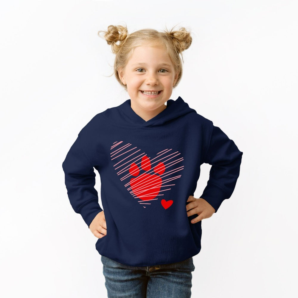 Bold Heart and Paw Prints Sweatshirt – Jonomea
